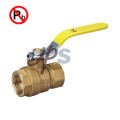 NSF approved Low Lead Brass Solder Ball Valve with Lever Handle